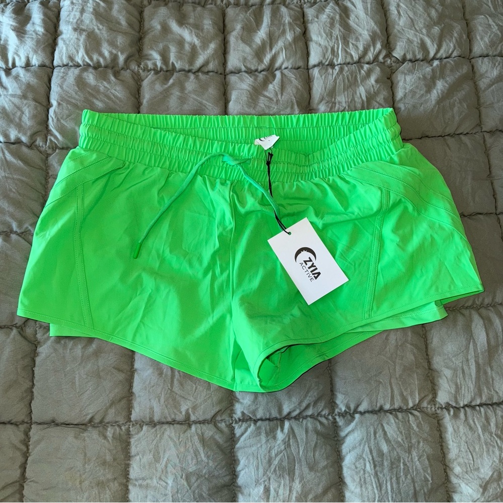 CMA Women's Green Athletic Shorts